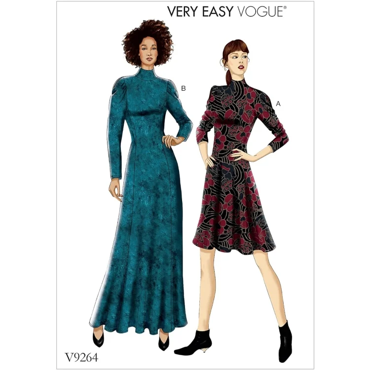 Schnittmuster Vogue 9264 Kleid Gr. 40-48