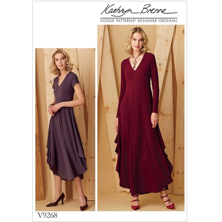 Schnittmuster Vogue 9268 Kleid, one size