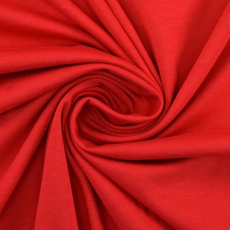 Single-Jersey Uni, rot