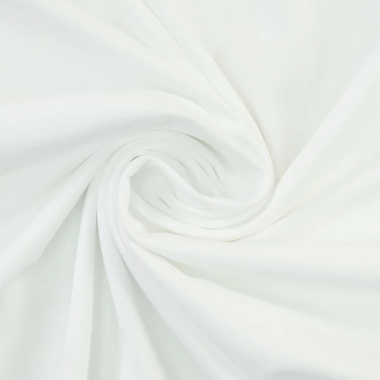 Single-Jersey Uni, weiss