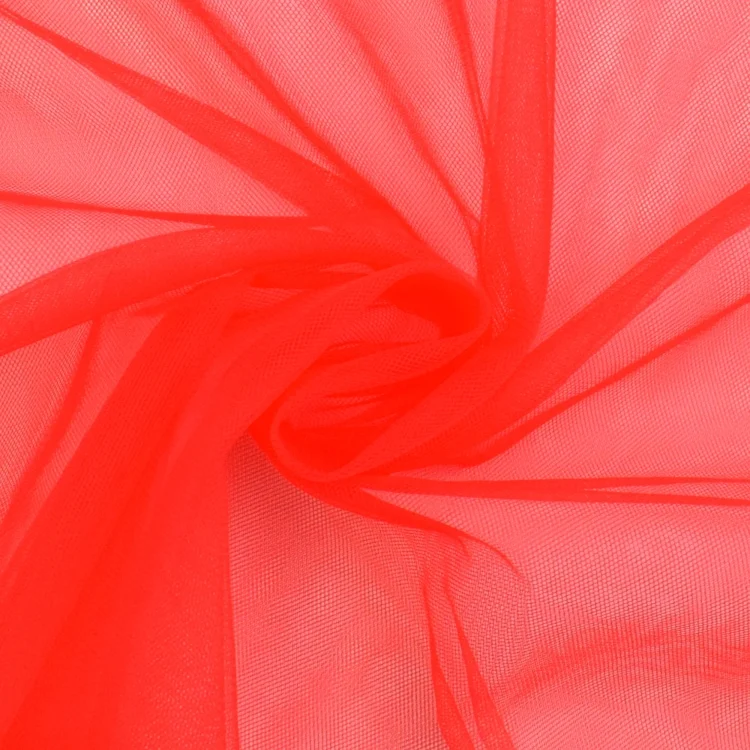 Soft Stretch Tüll, rot