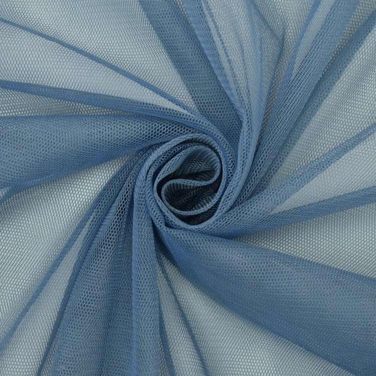 Soft Tüll, jeansblau