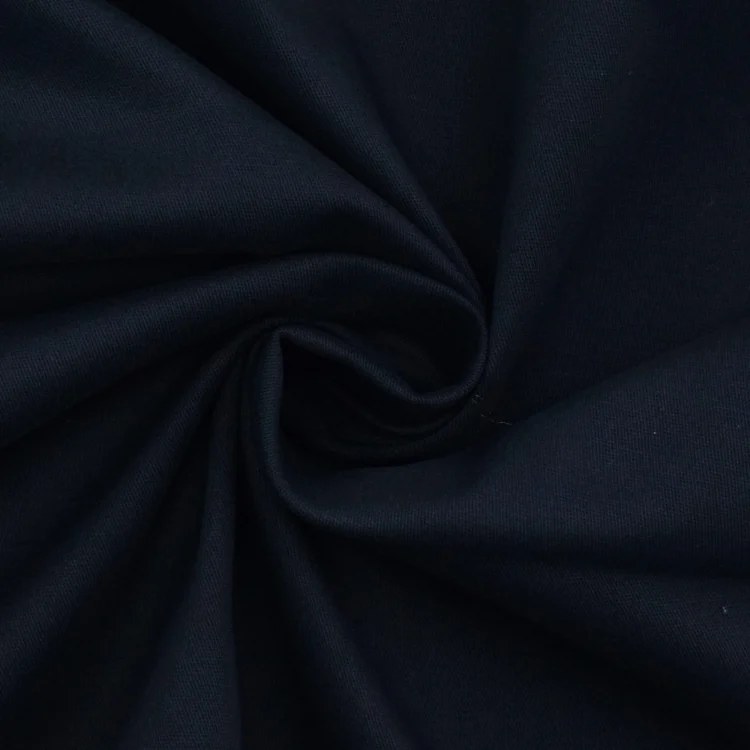 Stretch Baumwoll Twill Peach Touch, marine