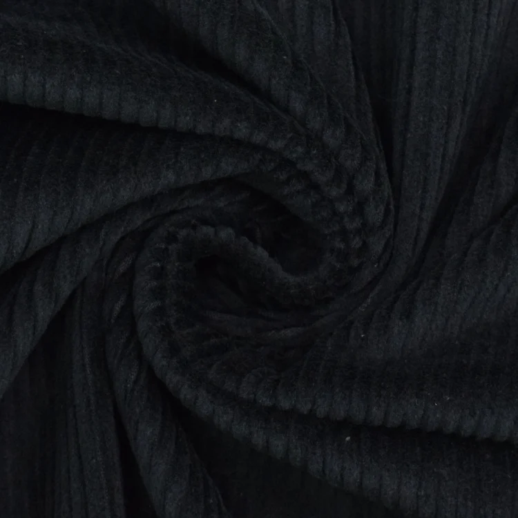 Stretch Breitcord Susi, schwarz