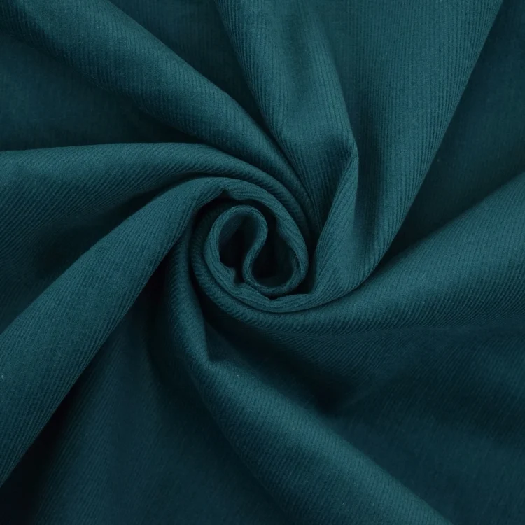 Stretch Feincord blaupetrol