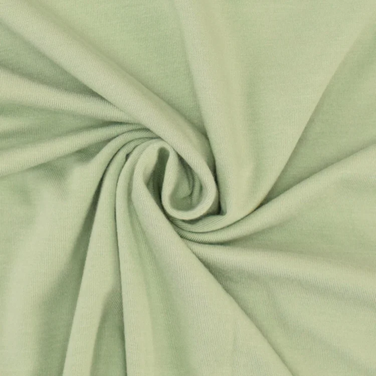 Tencel Modaljersey uni, blassgrün