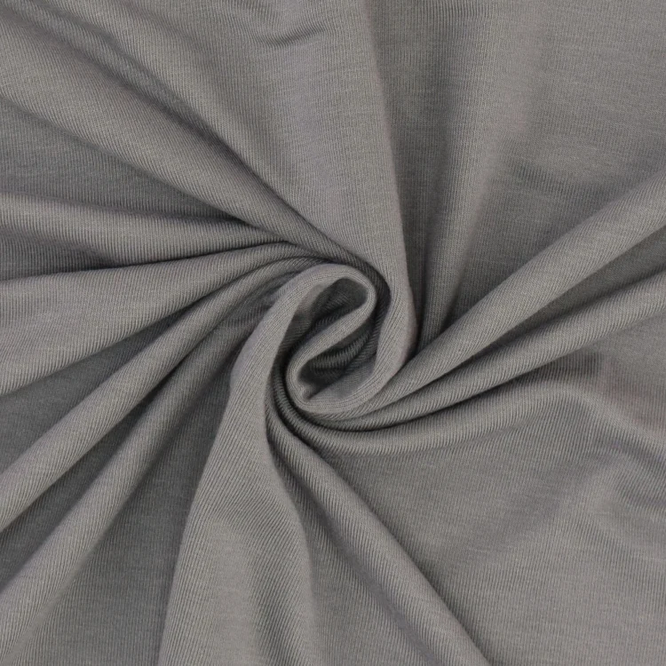 Tencel Modaljersey uni, grau