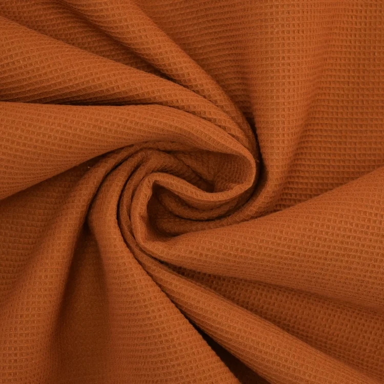 Waffelpiqué Mini, terracotta