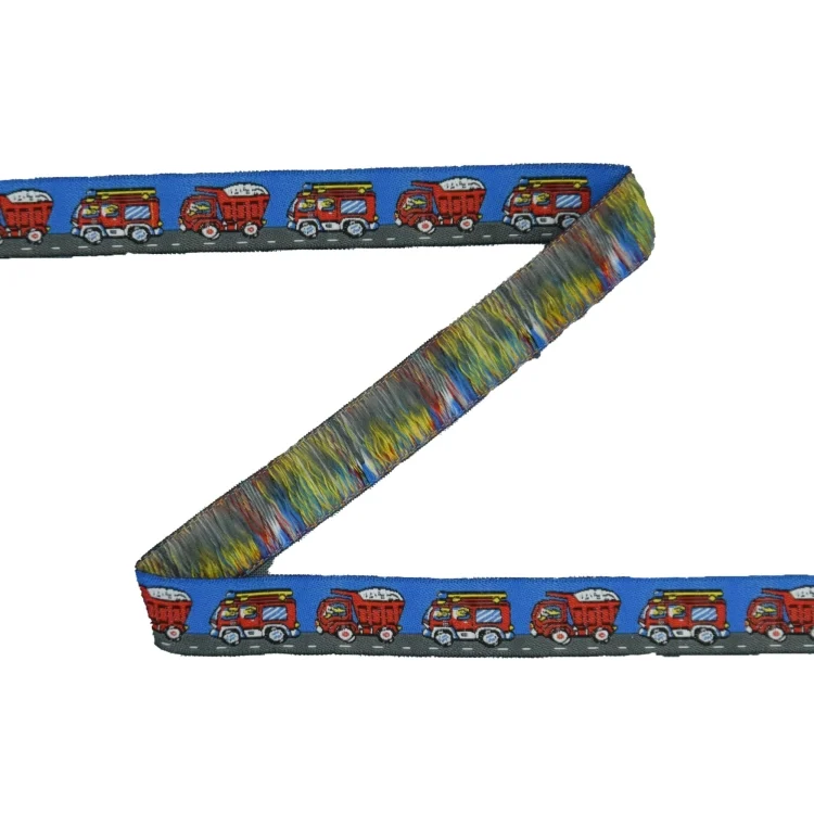 Webband Fahrzeuge 17 mm, blau