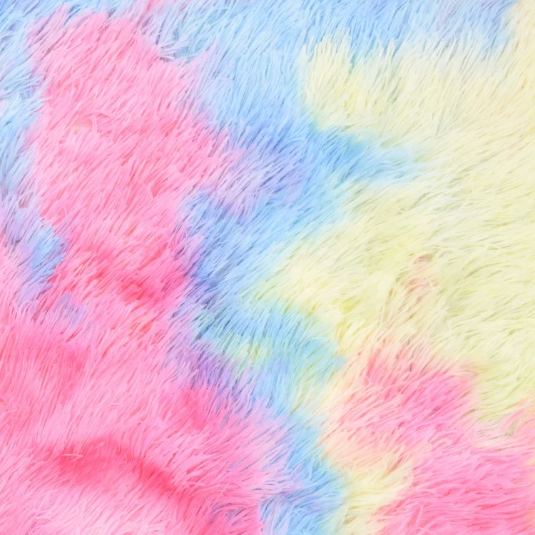 Zottelplüsch Regenbogen