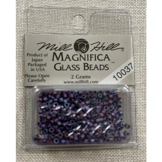 Mill Hill 10037 Magnifica Beads - Wild Blueberry