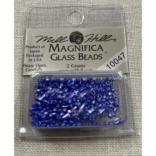 Mill Hill 10047 Magnifica Beads - Opalescent Periwinkle