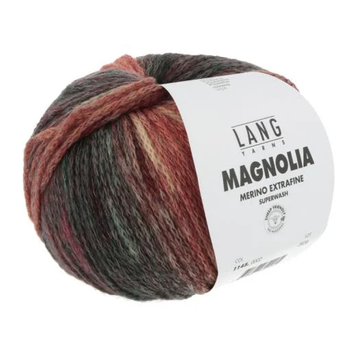 Magnolia Lang Yarns - orange-rot-grau (0002)