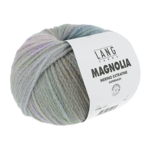 Magnolia Lang Yarns - blau-beige-lila (0007)