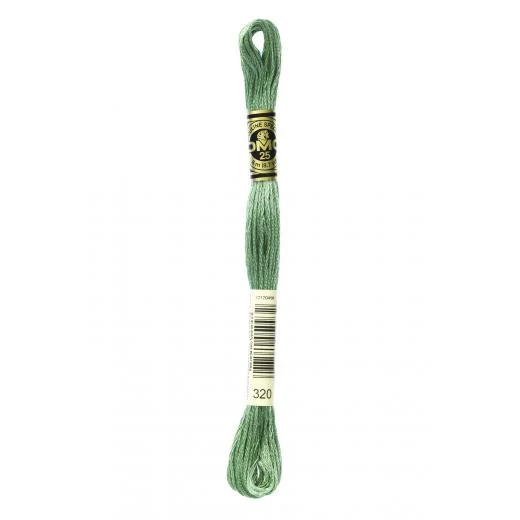 DMC Sticktwist Mouliné Spécial - 320 pistaziengrün mittel