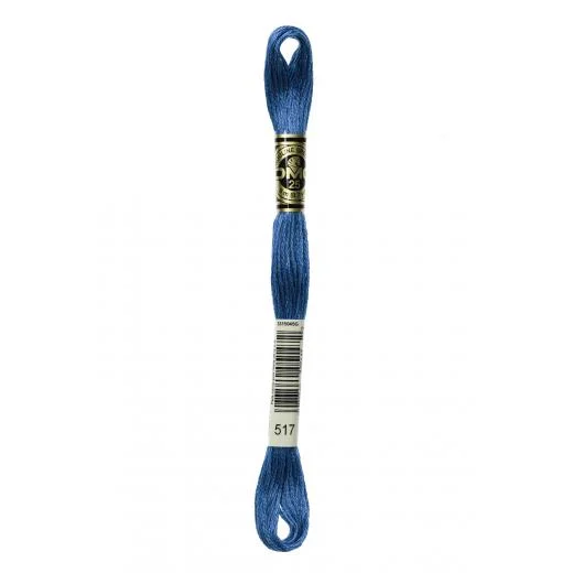 DMC Sticktwist Mouliné Spécial - 517 Wedgewood dunkel
