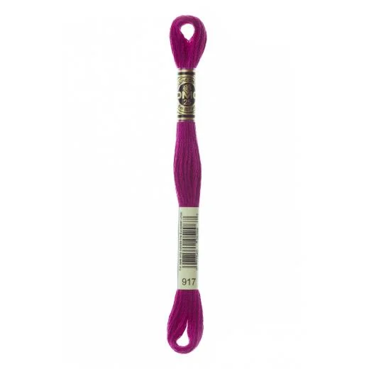 DMC Sticktwist Mouliné Spécial - 917 pflaume mittel