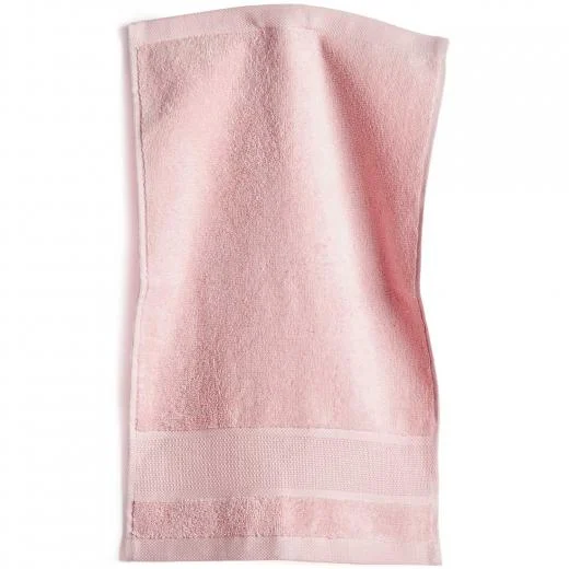 Gästetuch rosa - GOTS zertifiziert - Rico Design