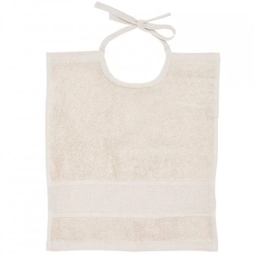 Lätzchen hellbeige - GOTS zertifiziert - Rico Design