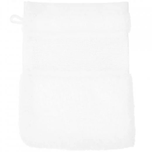 Waschhandschuh weiß 3er-Set - GOTS zertifiziert - Rico Design