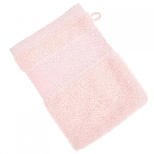 Waschhandschuh pastellrosa 3er-Set - GOTS zertifiziert - Rico Design