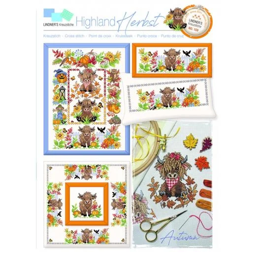 Lindner's Kreuzstiche - Highland Herbst