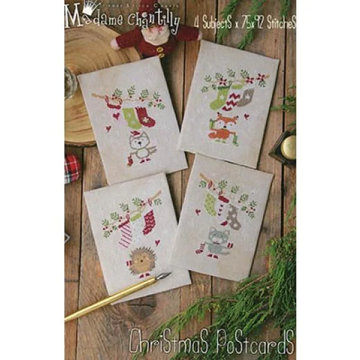 Madame Chantilly - Christmas Postcards
