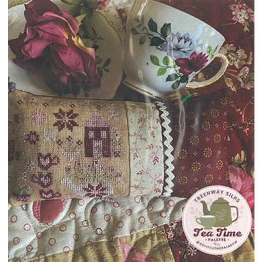 Pansy Patch Quilts & Stitchery - Tea Garden Pin Pillow