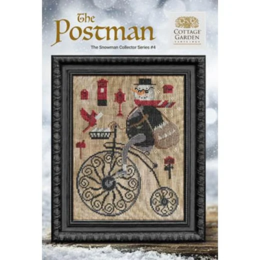 Cottage Garden Samplings - Snowman Collector 4 - The Postman
