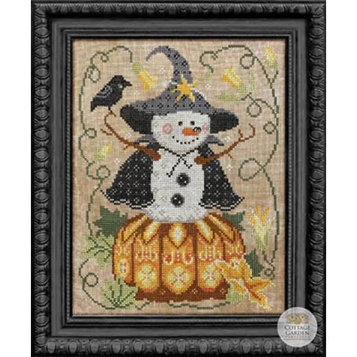 Cottage Garden Samplings - Snowman Collector 11 - The Witch