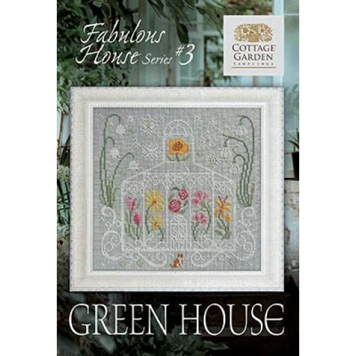 Cottage Garden Samplings - Fabulous House Series 3 - Green House