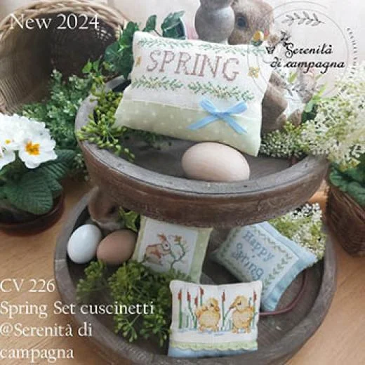 Serenita Di Campagna - Spring Set Cuscinetti