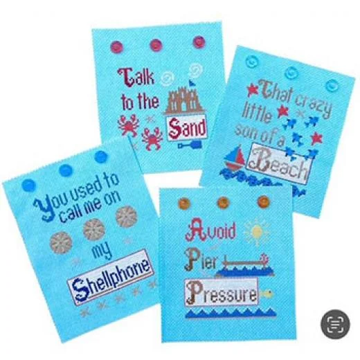 Pickle Barrel Designs - Sassy Beach 4-Pack