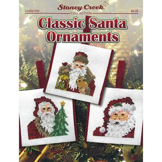 Stoney Creek - Classic Santa Ornaments