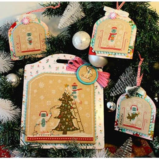 Cosford Rise Stitchery - Mr Velleti Gets Ready For Christmas