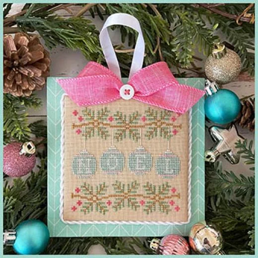 Country Cottage Needleworks - Pastel Collection 12 Noel Ornaments