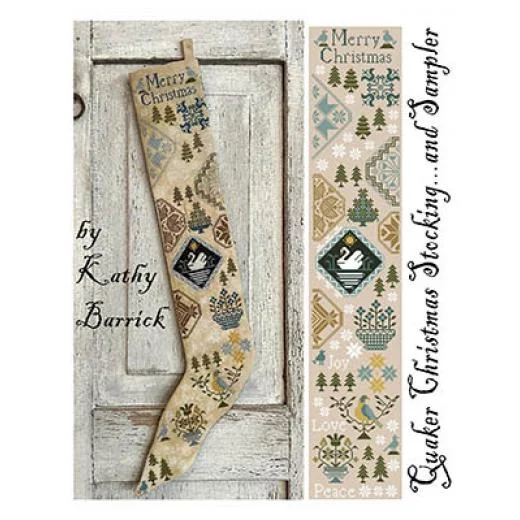 Kathy Barrick - Quaker Christmas Stocking & Sampler