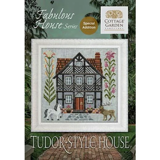 Cottage Garden Samplings - Fabulous House Series 13 - Tudor-Style House