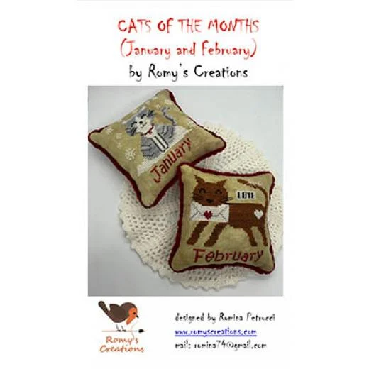 Romy's Creations - Cats Of The Month - Jan & Feb