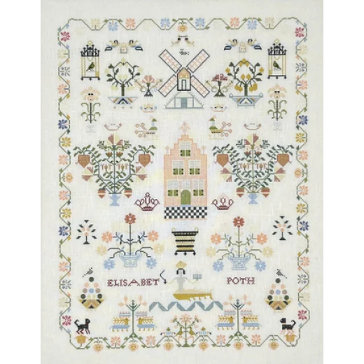 Queenstown Sampler Designs - Elisabet Poth 1777