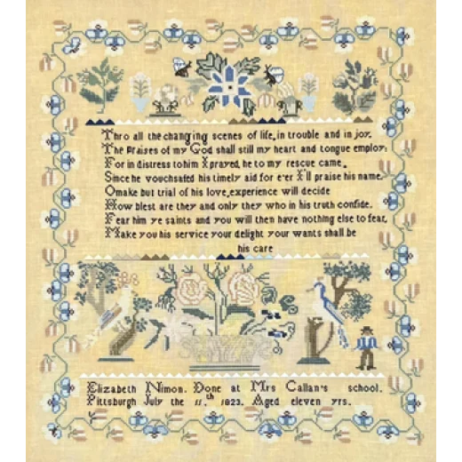 Queenstown Sampler Designs - Elizabeth Nimon 1823