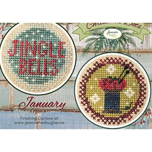 Jeannette Douglas - Christmas Dots - January