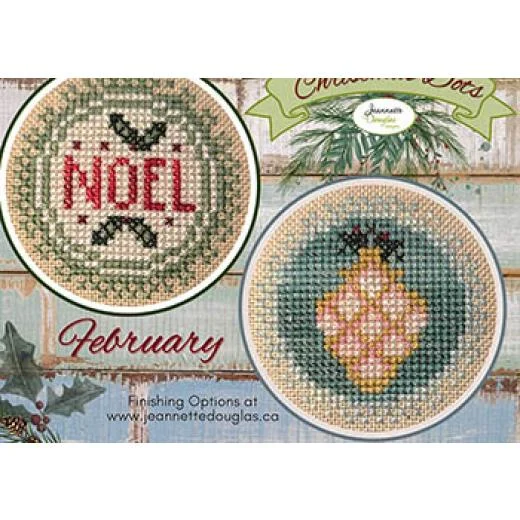 Jeannette Douglas - Christmas Dots - February
