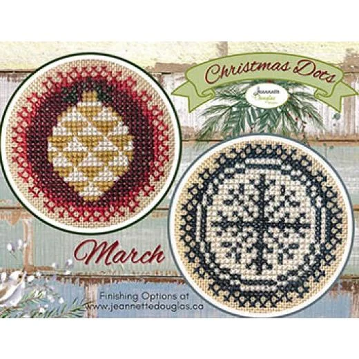 Jeannette Douglas - Christmas Dots - March