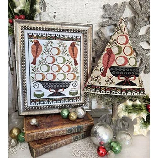Hello From Liz Mathews - Twelfth Day Of Christmas Sampler & Tree
