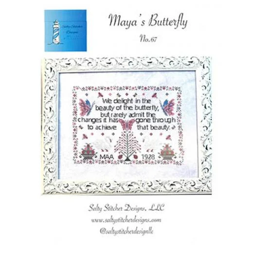 Salty Stitcher - Maya's Butterfly