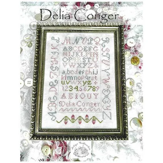 Antique Needleworkers - Delia Conger