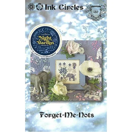 Ink Circles - Forget-Me-Nots