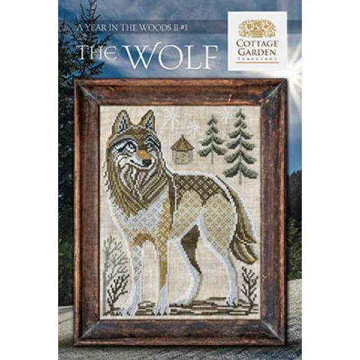 Cottage Garden Samplings - In The Woods II - Wolf 1