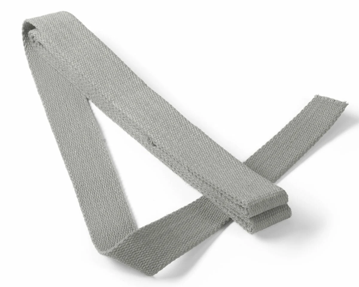 3 m Gurtband aus Baumwolle, 30 mm, grau, Prym